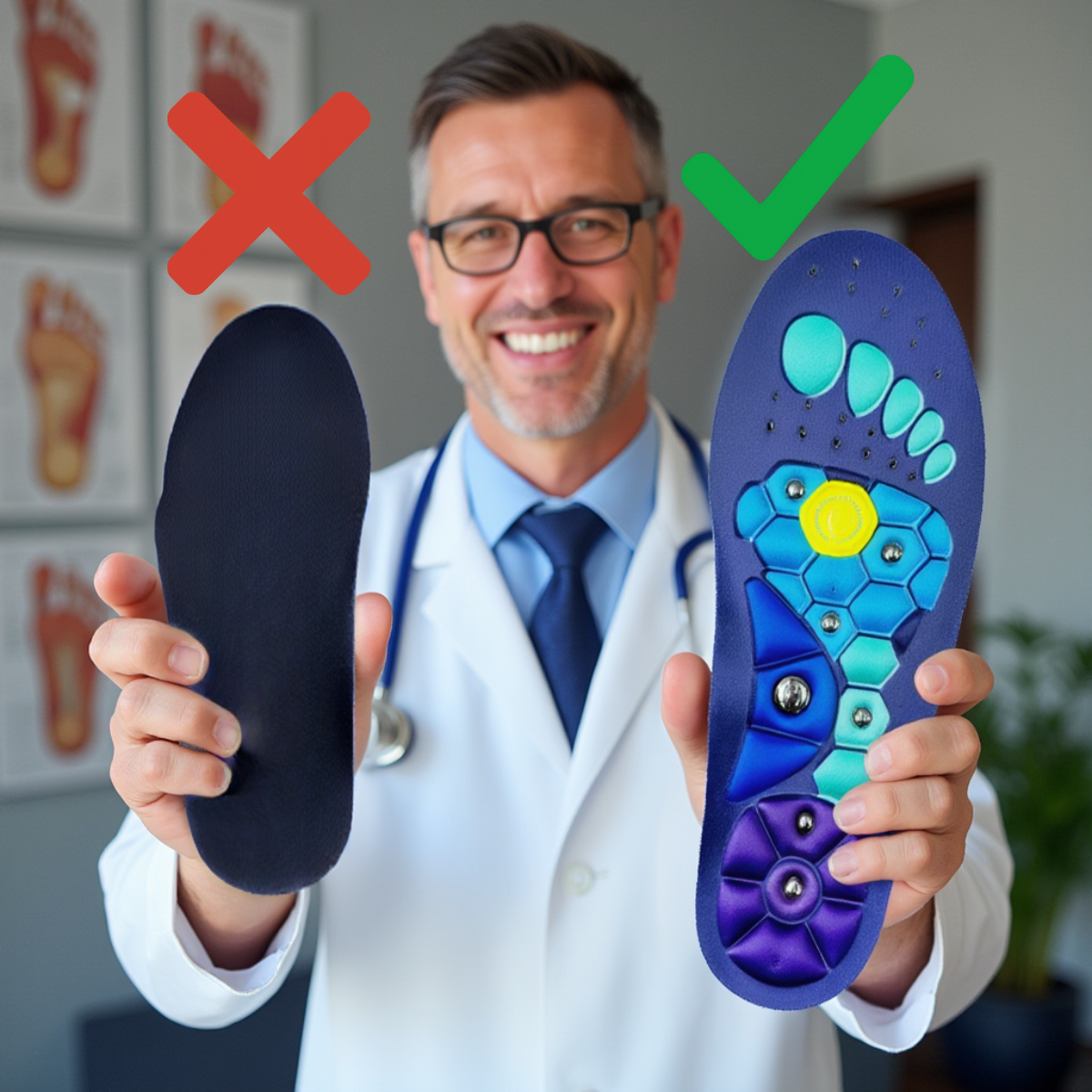 Advanced Magnetic Insoles