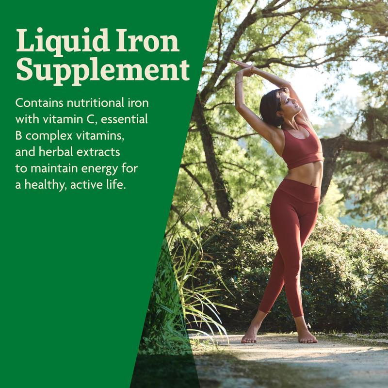 Floradix Iron & Herbs, Liquid Iron Supplement